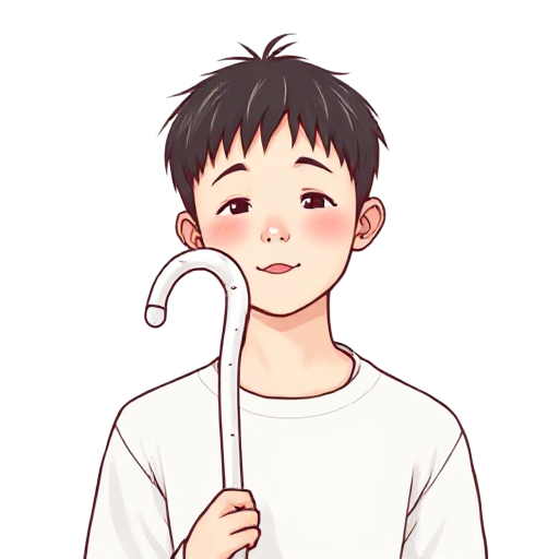 white cane