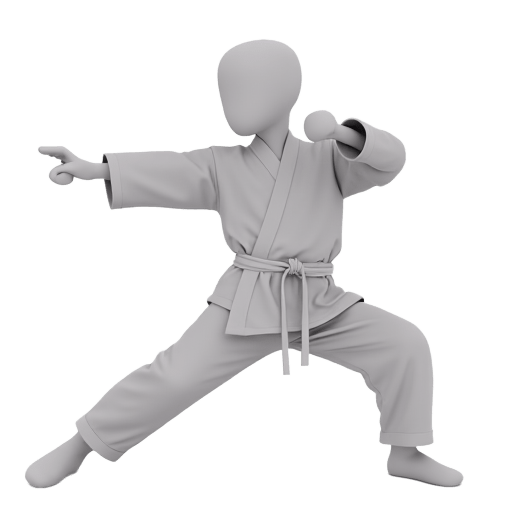 doing martial arts