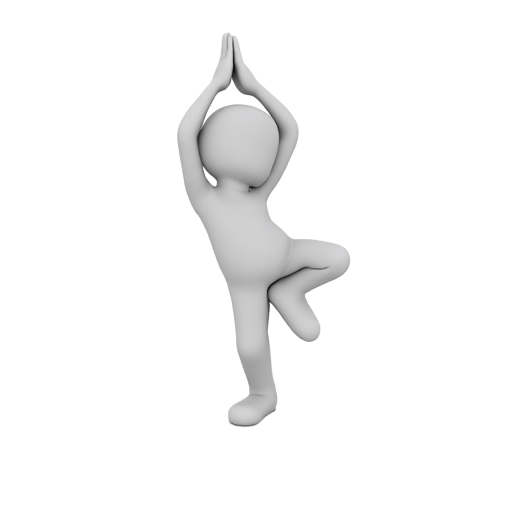 doing yoga