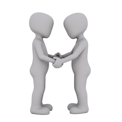 clasp hands