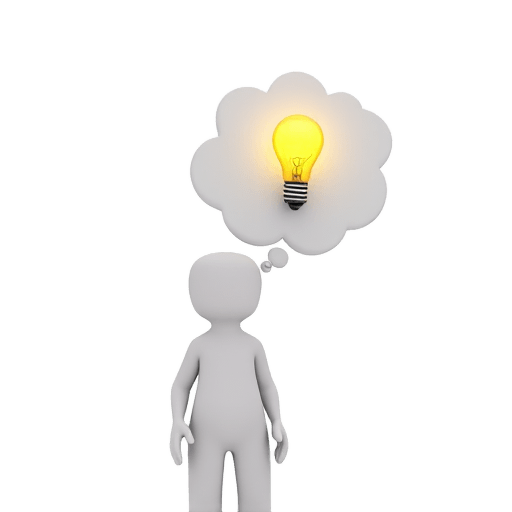 think about an idea