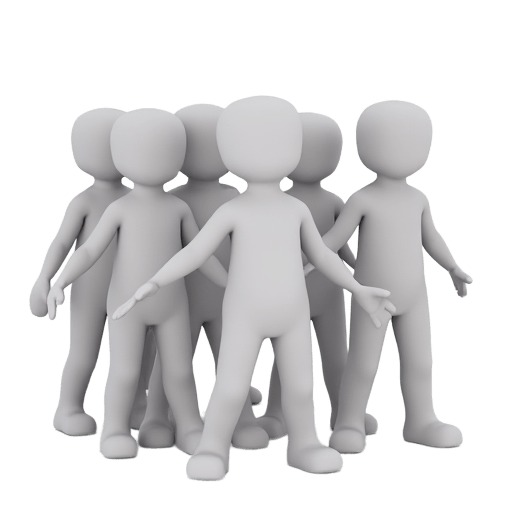 standing together