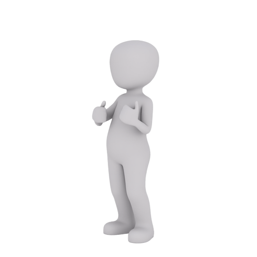 standing up