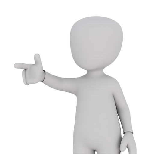 pointing you