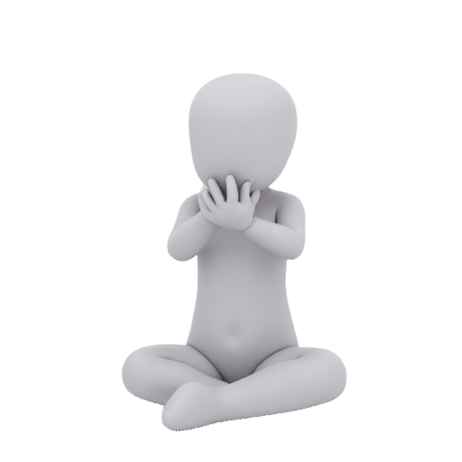 being upset