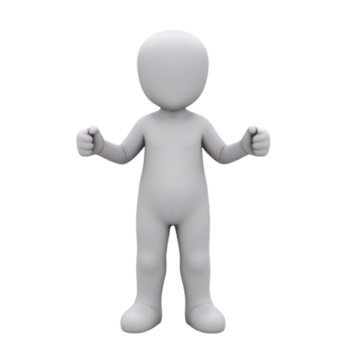 clenching hands