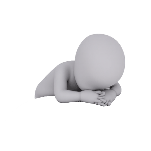 exhausted