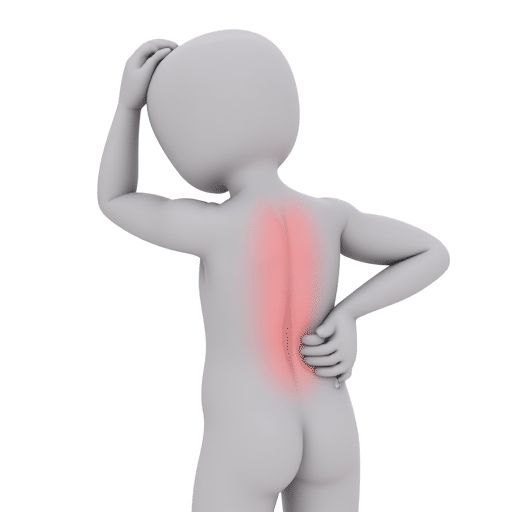 feeling back pain