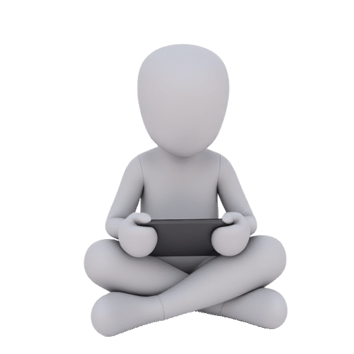 reading on a tablet