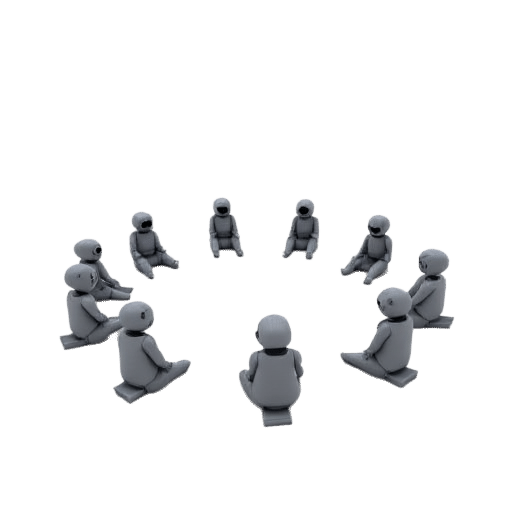 sit in a circle