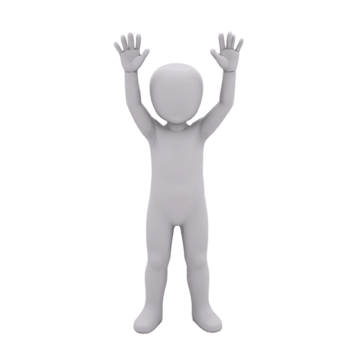 waving arms