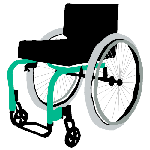 rigid wheelchair
