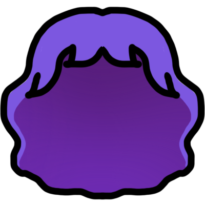 purple hair