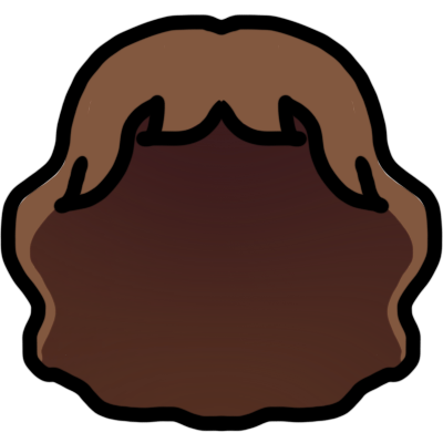 brown hair