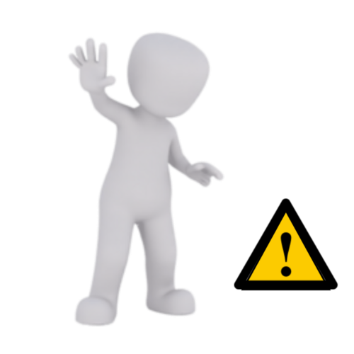 warn danger