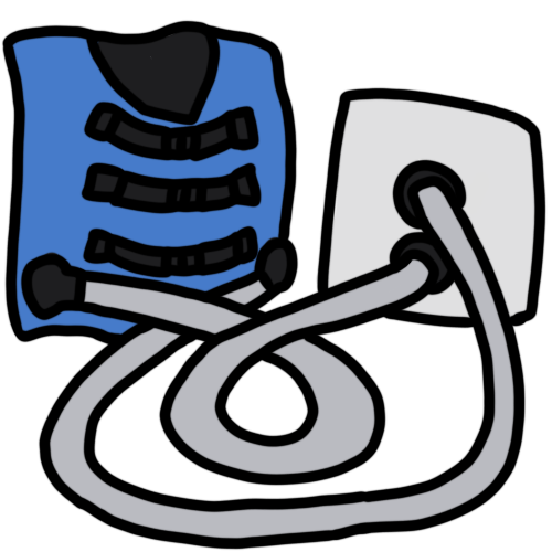 chest wall oscillation vest