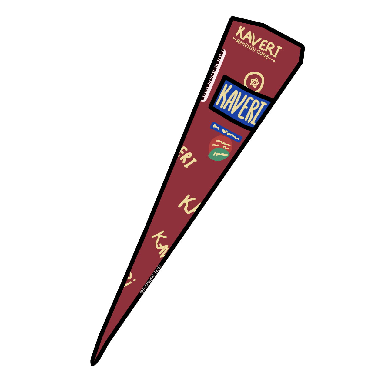 henna cone