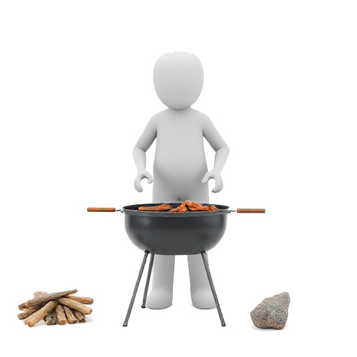 barbecuing