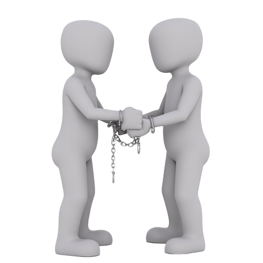 chained