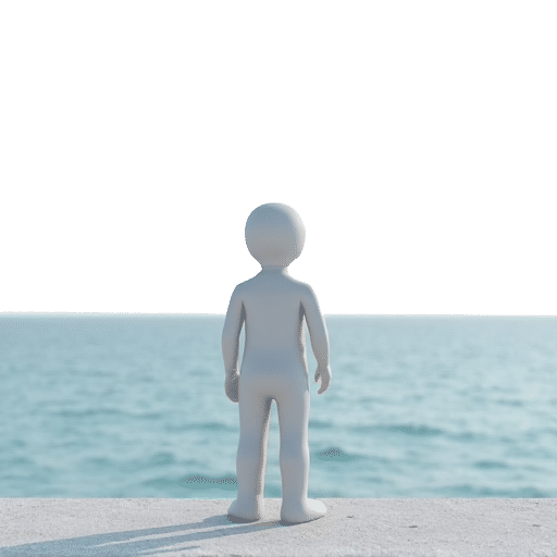 looking out to se