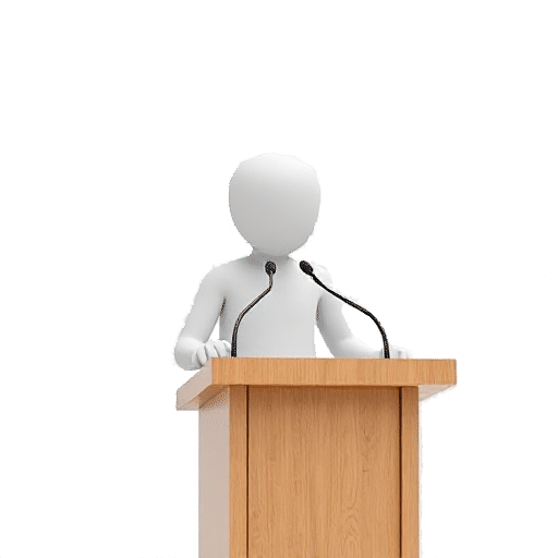 presenting
