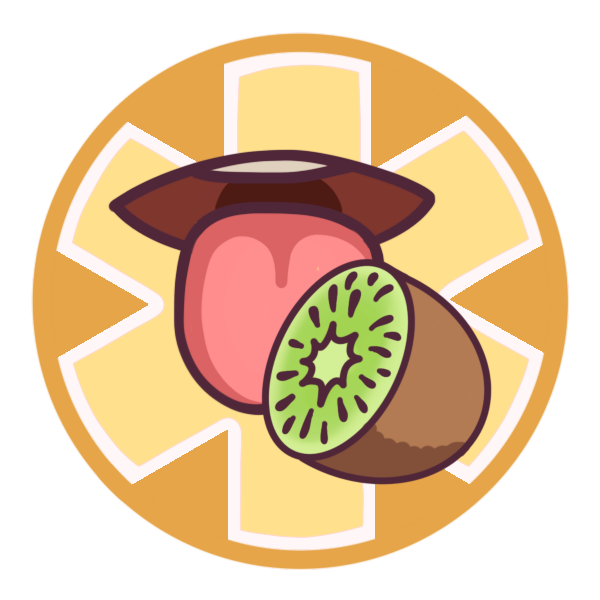 mild oral kiwi allergy