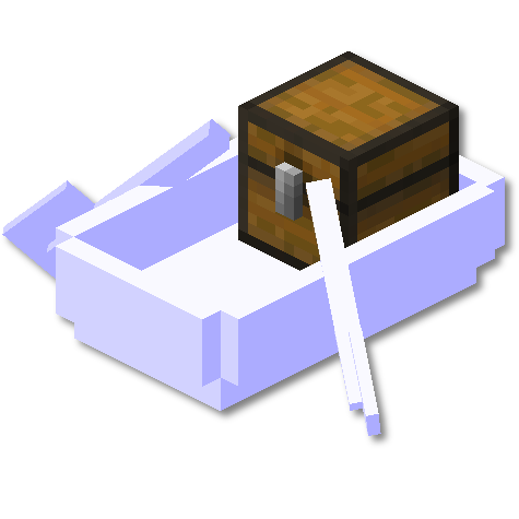 boat with chest / chest boat