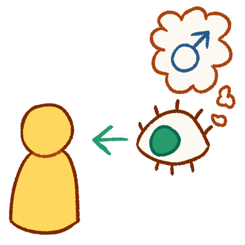 I'm perceived as male