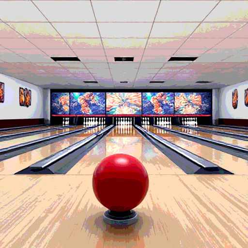bowling alley