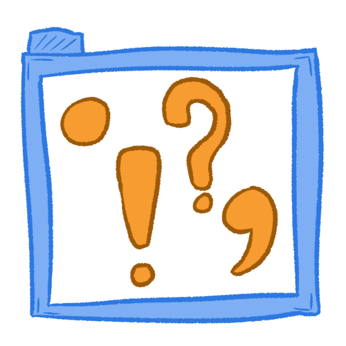 punctuation folder