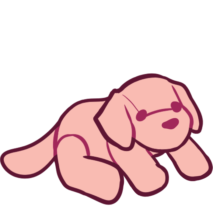 golden / labrador retriever plushie