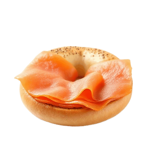 Bagel with lox