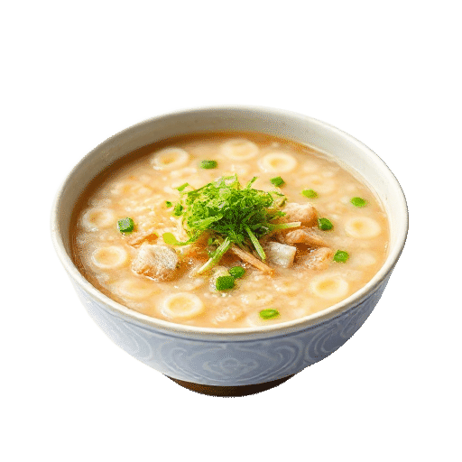 Congee with ginger and scallions