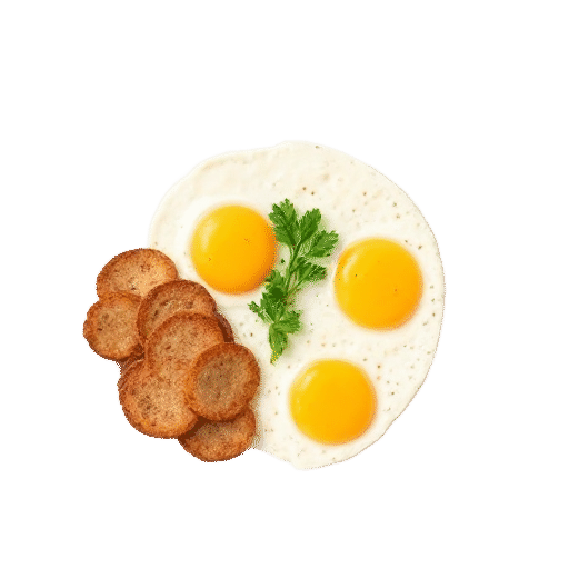 Southern breakfast plate