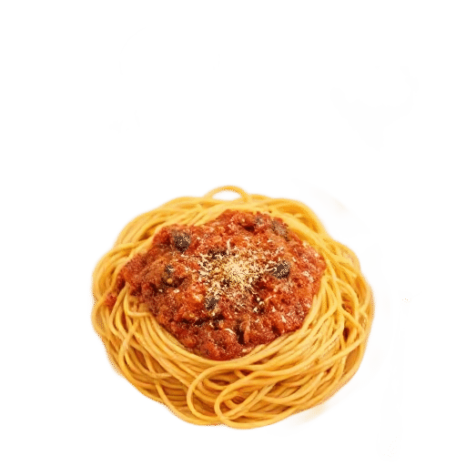 Spaghetti Bolognese for breakfast
