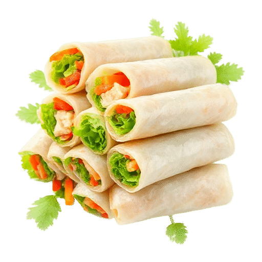 vegetable spring rolls