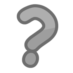 question mark