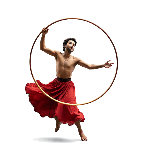 hoop juggler