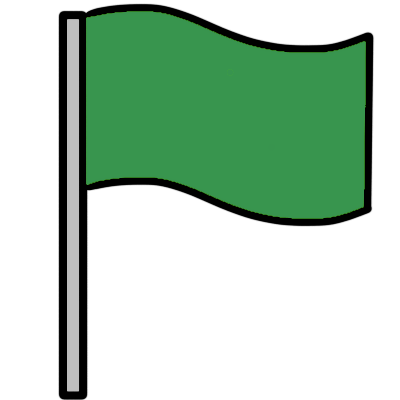 green flag