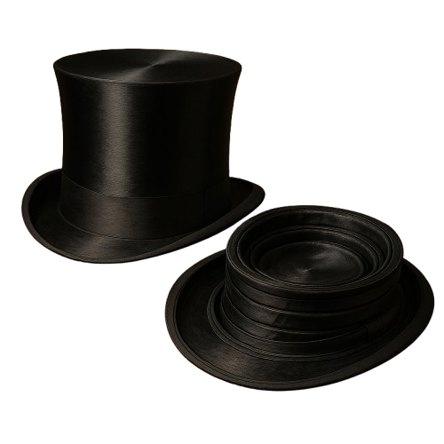 collapsible opera hat