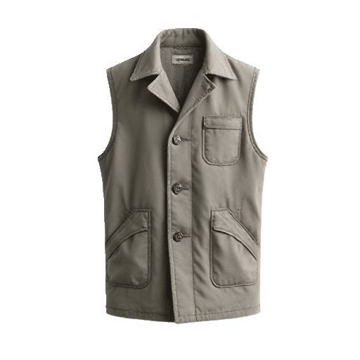 cotton gilet