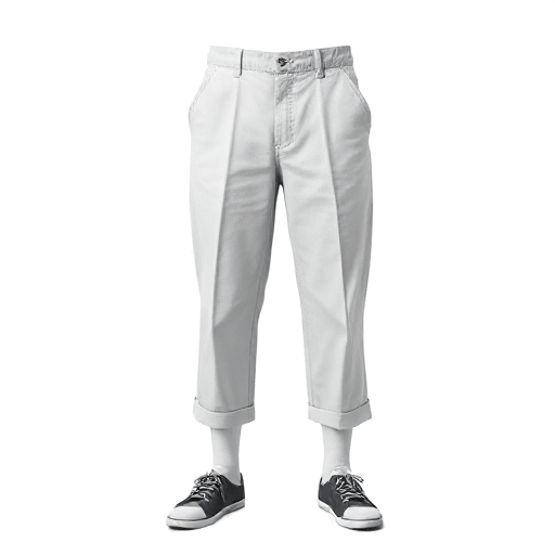 cropped trousers