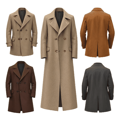 cutaway overcoat