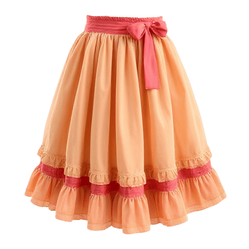 frilly skirt