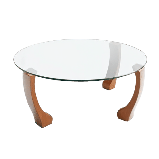 glass coffee table