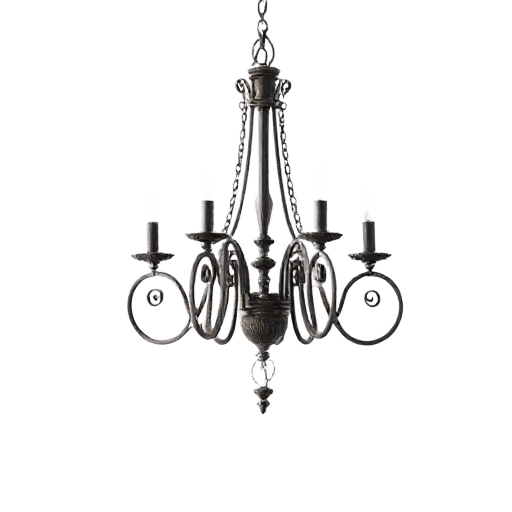 metal chandelier