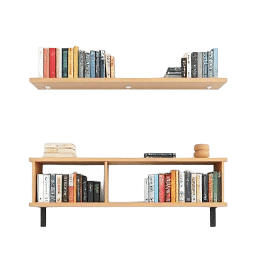 overhead bookshelf