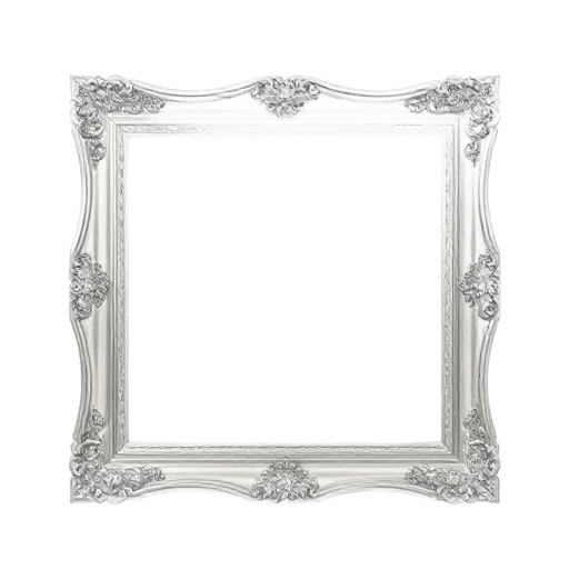 silver plated picture frame