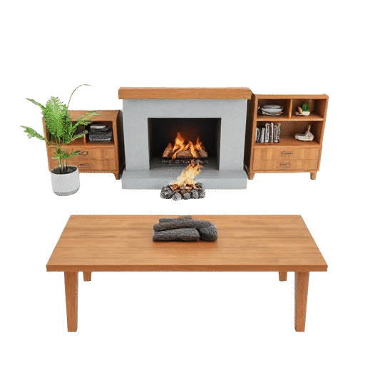 tabletop fireplace