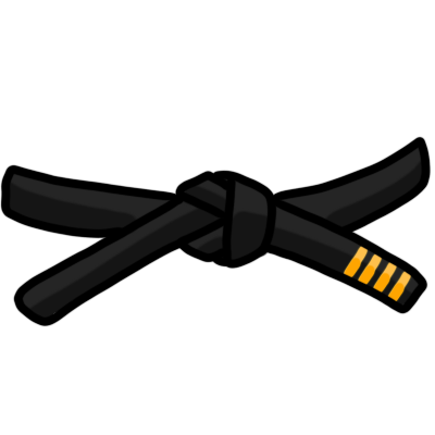 4th dan black belt